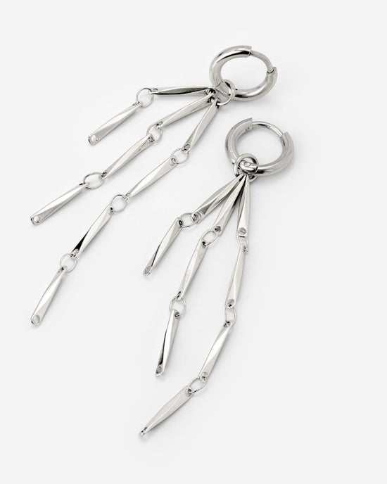 Wind Chime Hoop Set Baby Argento