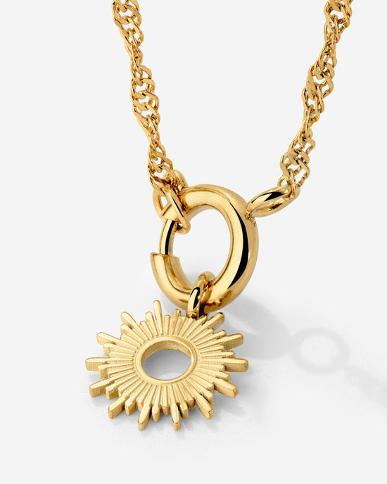 Sun Ray Singapore Chain Collana Oro
