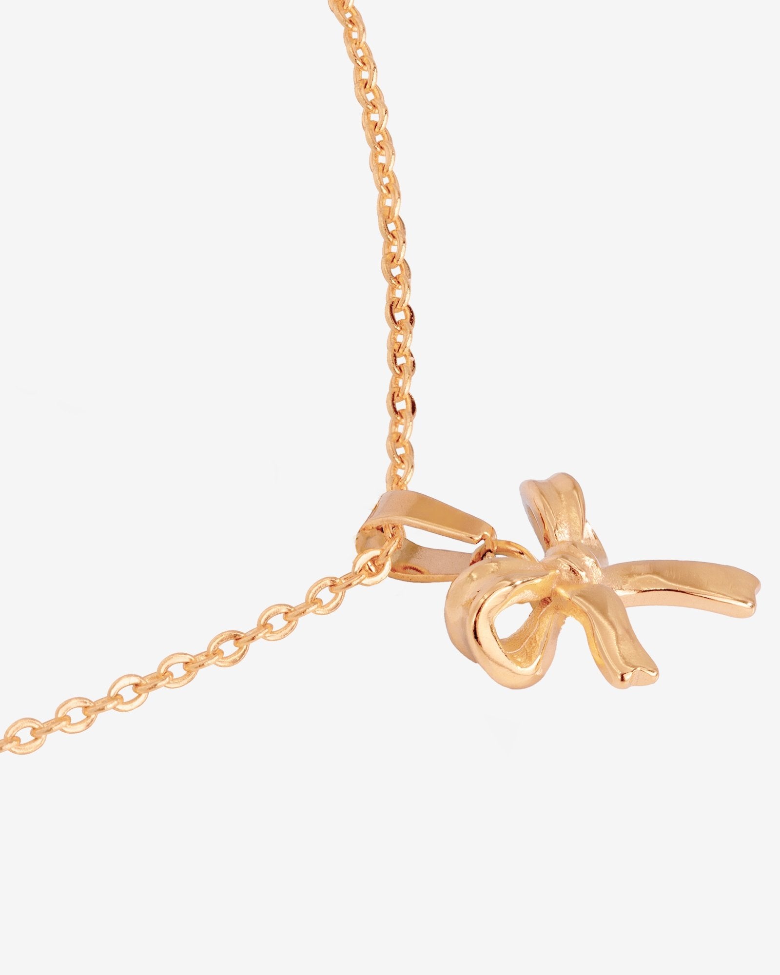 Pretty Ribbon Collana Oro Rosa