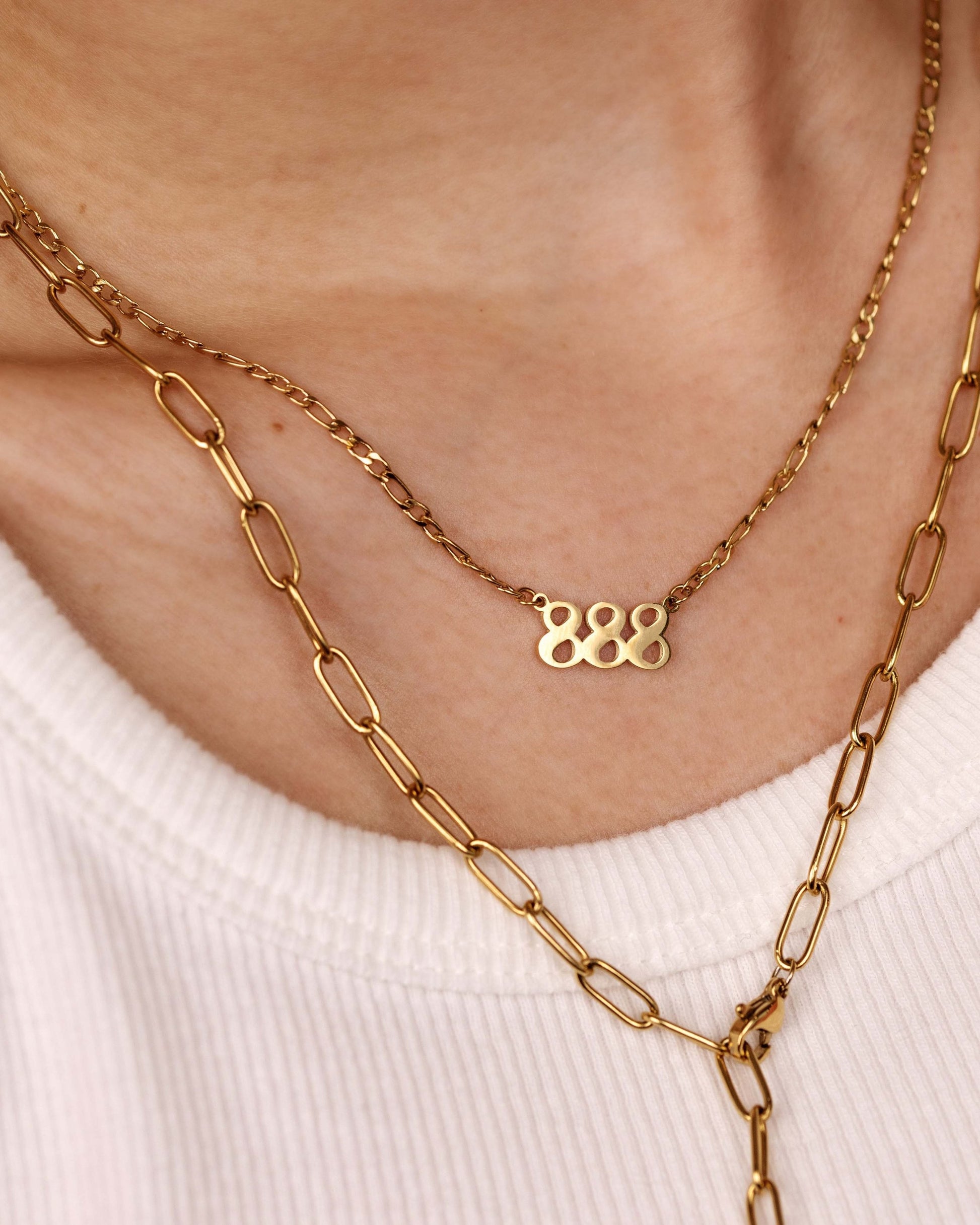 Angel Number Collana Oro