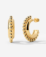 Glow Drops Hoop Studs