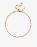 Solitaire Stone Bracciale Oro