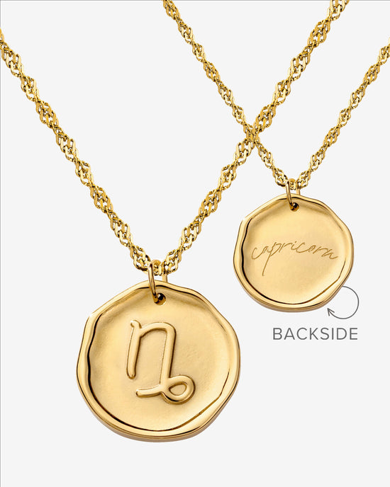 Zodiac Collana - Capricorno Oro