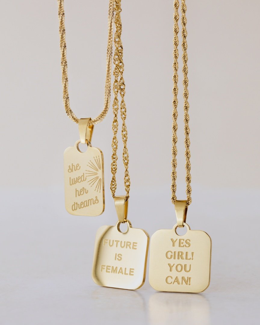 Yes girl! You can! Collana Oro Rosa
