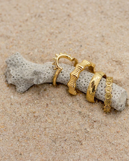 Sun Lover Anello Argento