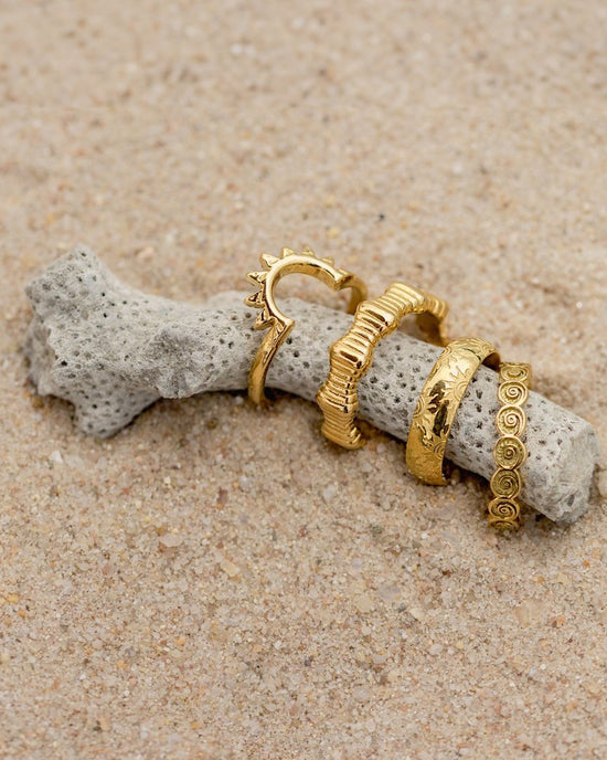 Sun Lover Anello Argento