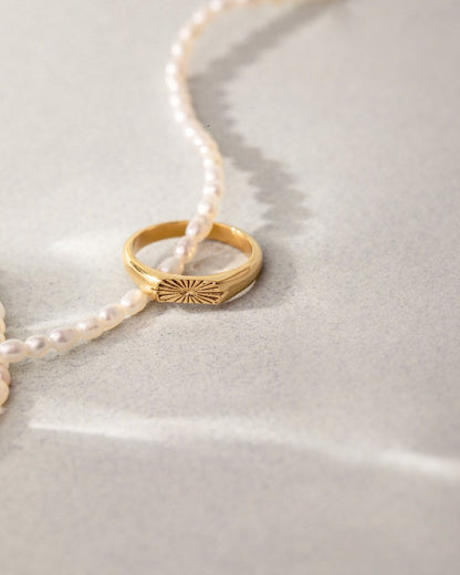 Rise & Shine Anello Oro