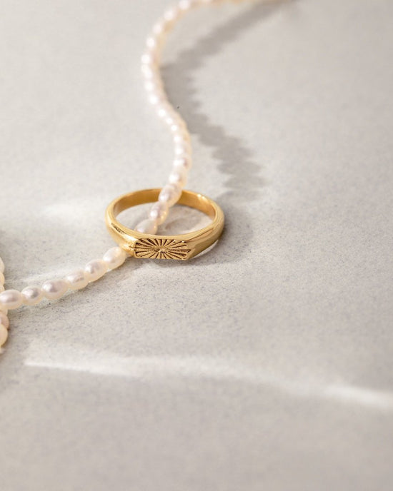 Rise & Shine Anello Oro