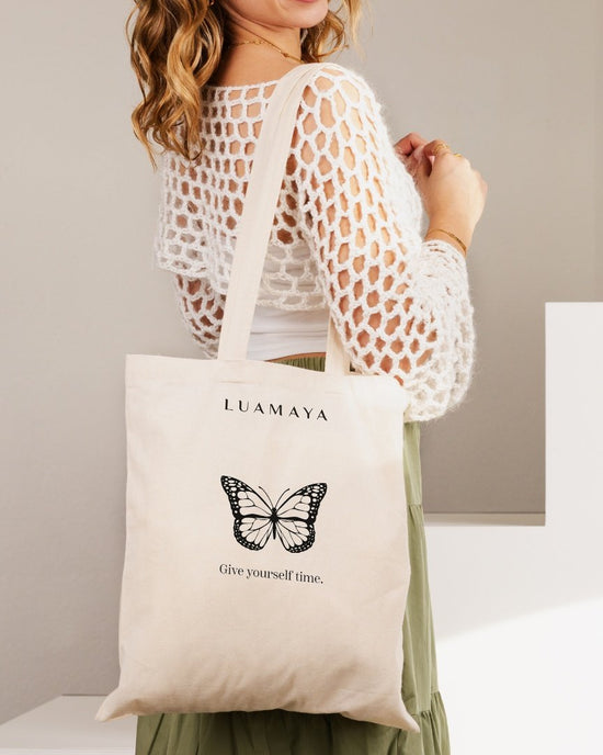 Borsa di iuta Give yourself time
