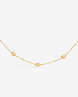 Glass Heart Collana Oro