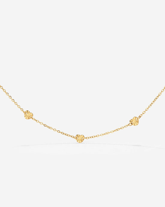 Glass Heart Collana Oro