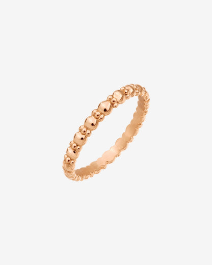 Dotted Anello Oro Rosa