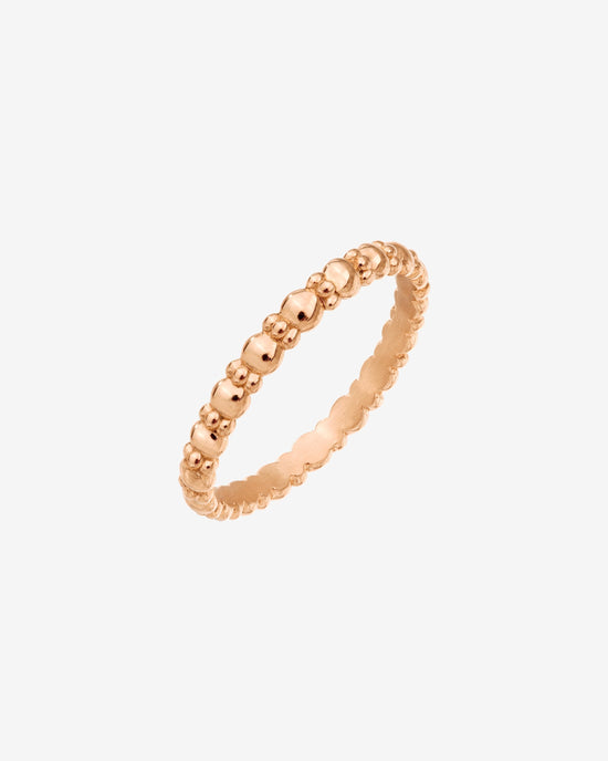 Dotted Anello Oro Rosa