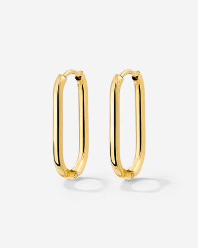 Oval Hoops Small Oro