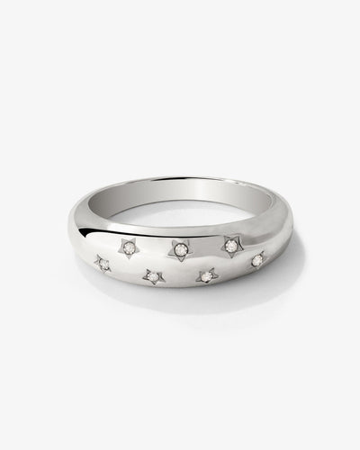 Starstruck Anello Argento
