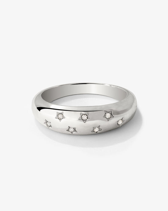 Starstruck Anello Argento