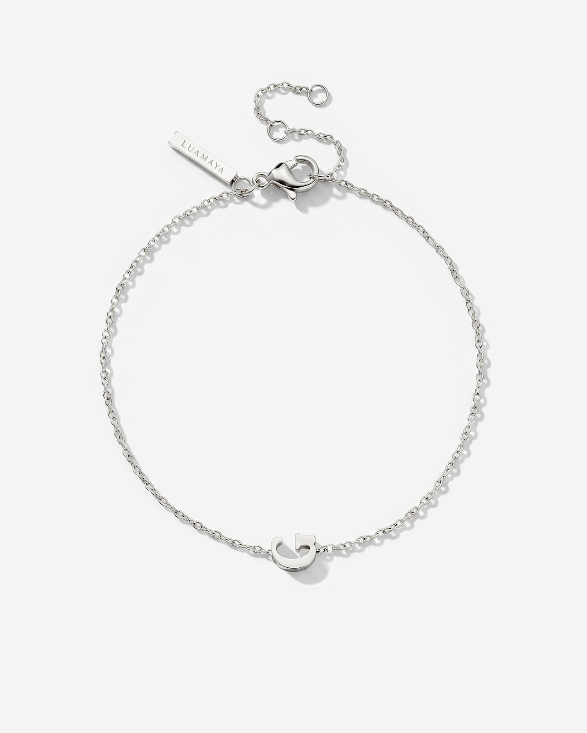 Tiny Letter Bracelet