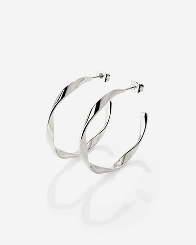 Sahira Orecchini Medium Argento