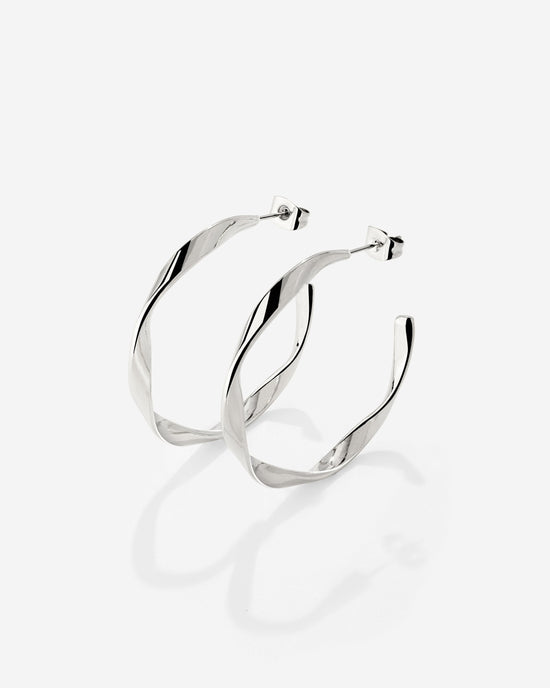 Sahira Orecchini Medium Argento