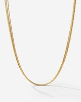 Cascade Layer Collana Oro
