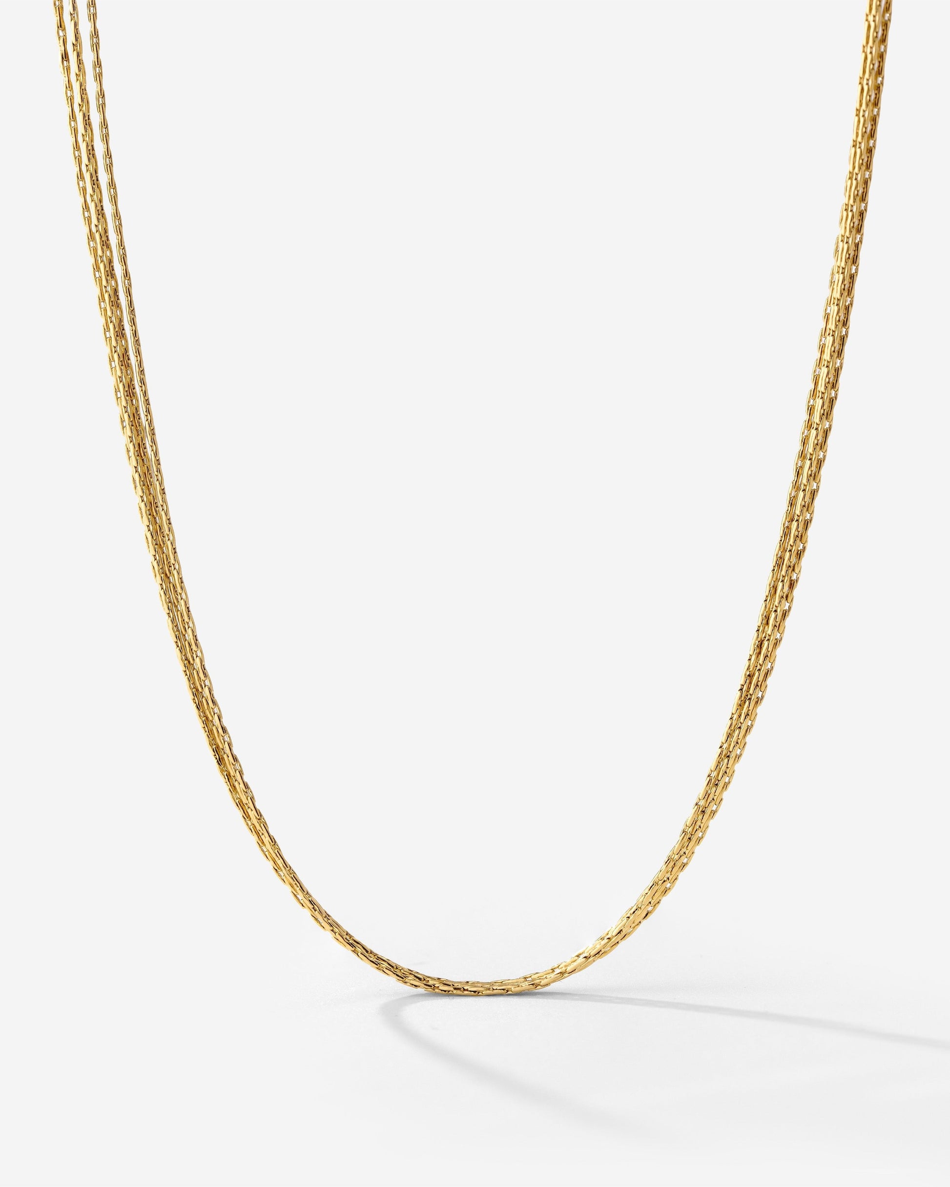 Cascade Layer Collana Oro