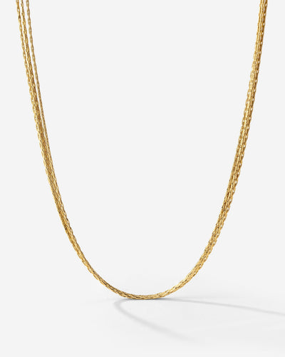 Cascade Layer Collana Oro