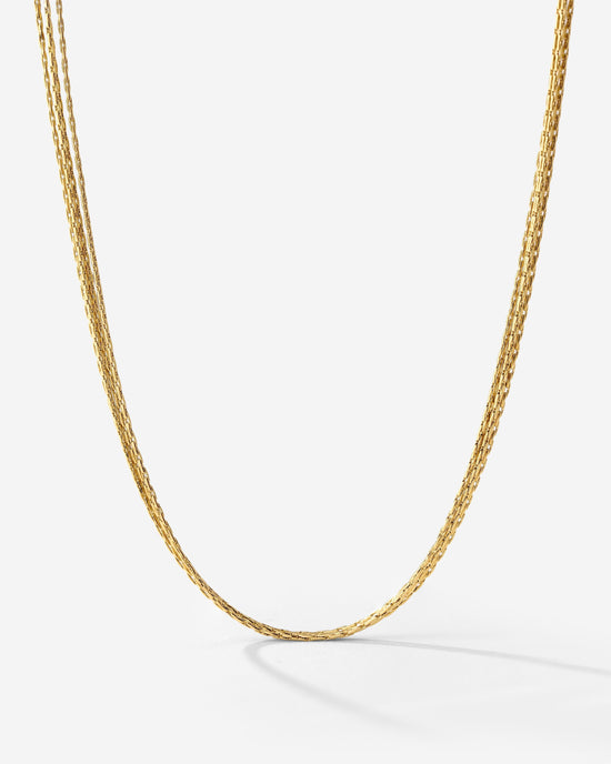 Cascade Layer Collana Oro