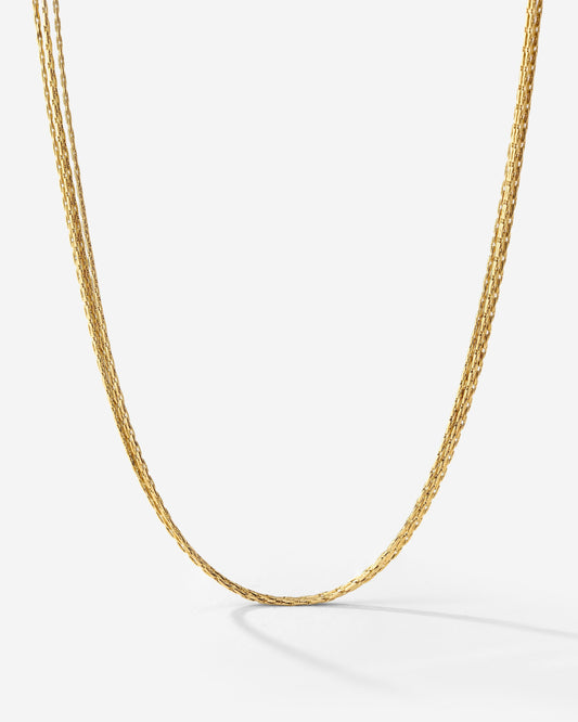 Cascade Layer Collana Oro