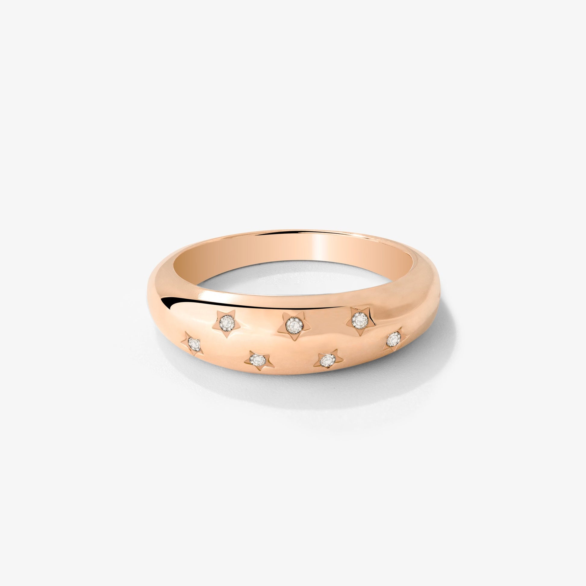 Starstruck Anello Oro Rosa