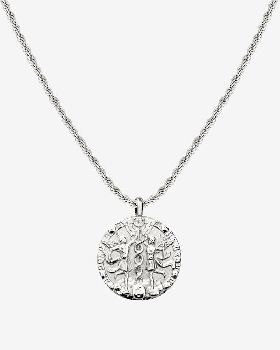 Zodiac Sign Collana Argento