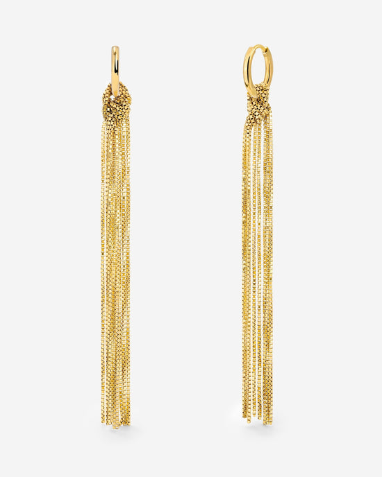 Sea Strands Hoop Set Small Oro