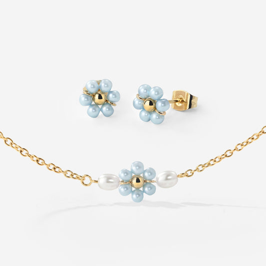 Forever Blue Daisy Bundle Oro