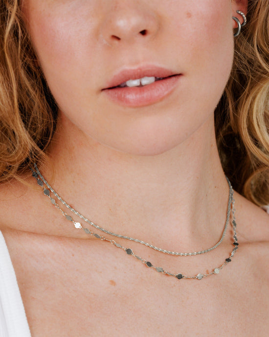 Timeless Ties Collana Argento