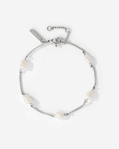 Pearl after Pearl Bracciale Argento