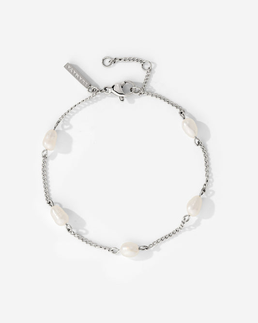 Pearl after Pearl Bracciale Argento