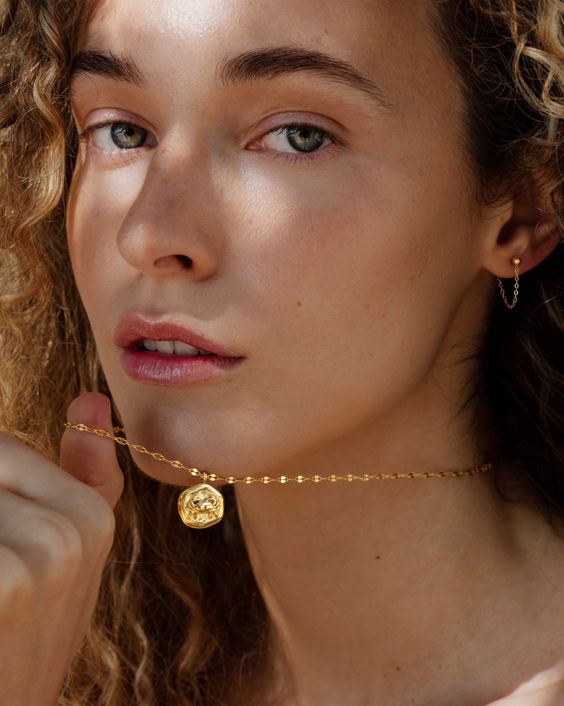 Crab Chaser Collana Oro