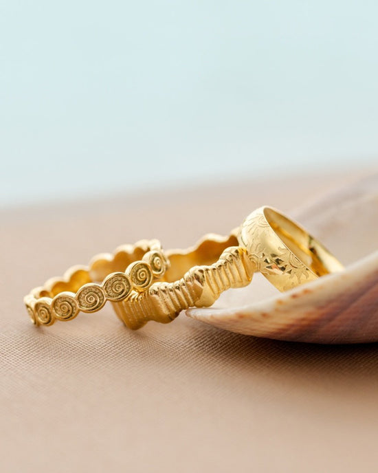 Swirl'n Anello Argento