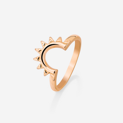 Sun Ray Anello Oro Rosa