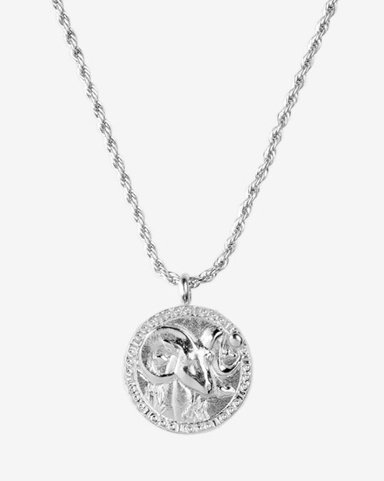 Zodiac Sign Collana Argento