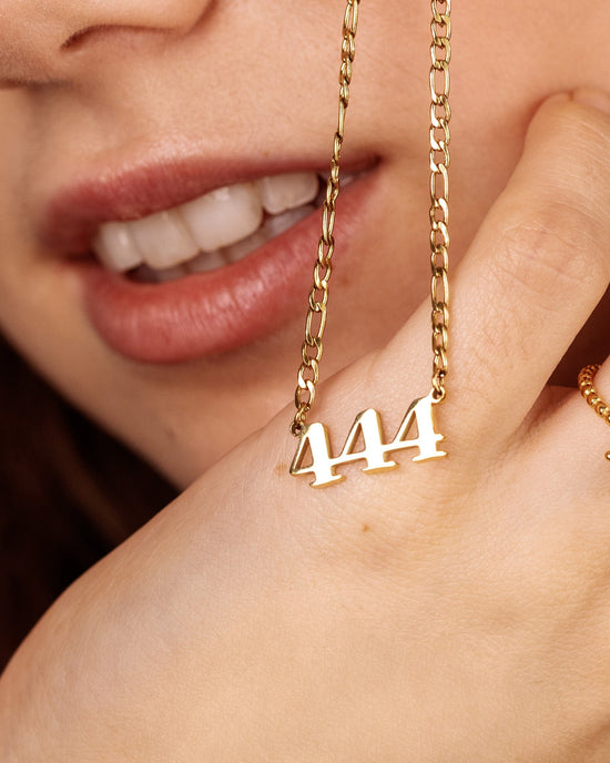 Angel Number Collana Oro