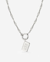 Book Lovers Club Singapore Chain Collana Set Argento