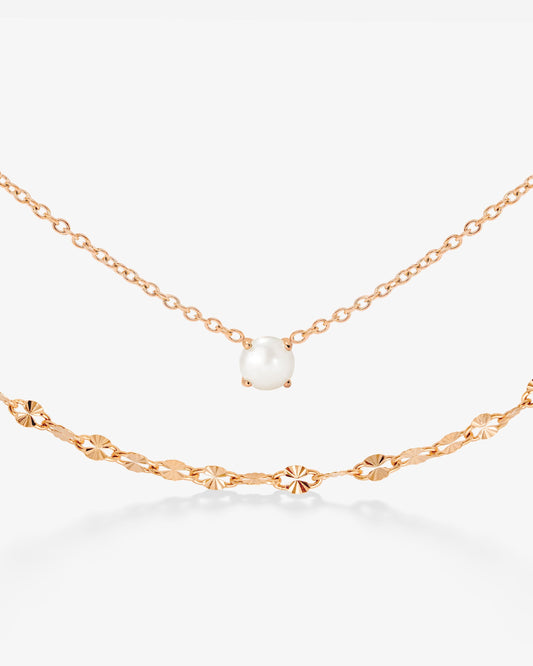 Delicate Pearl Bundle Oro Rosa