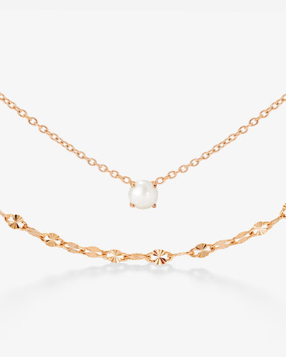 Delicate Pearl Bundle Oro Rosa