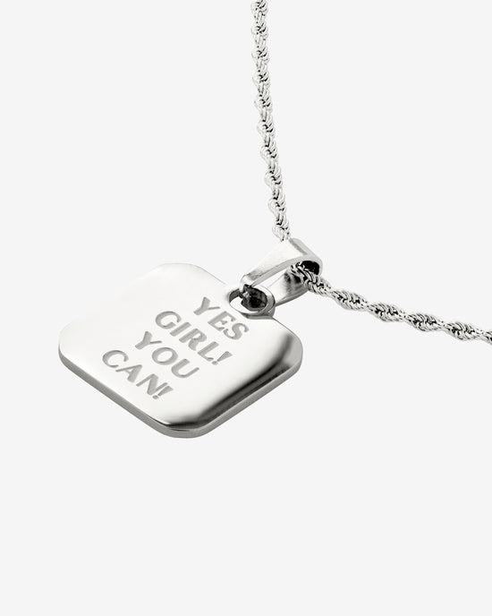 Yes girl! You can! Collana Argento