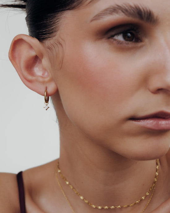 North Star Hoop Set Small Oro
