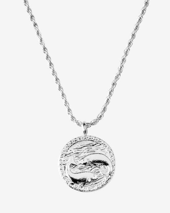 Zodiac Sign Collana Argento
