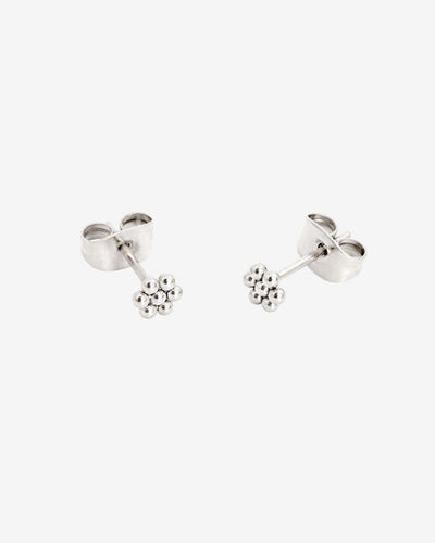 Blooming Studs Argento