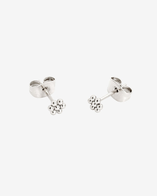 Blooming Studs Argento