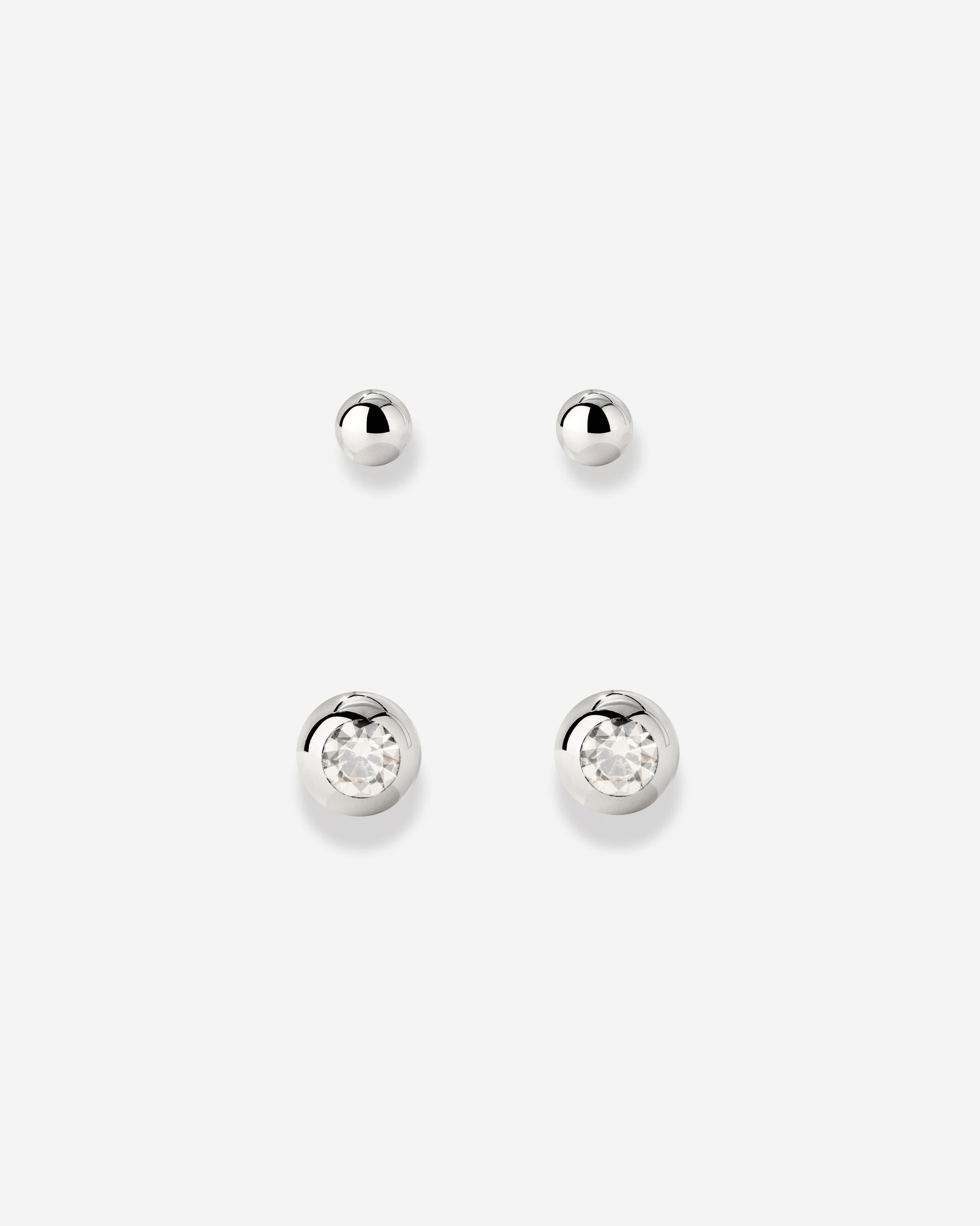 Delicate Gleam Orecchini Bundle Argento
