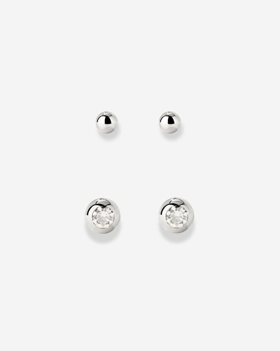 Delicate Gleam Orecchini Bundle Argento